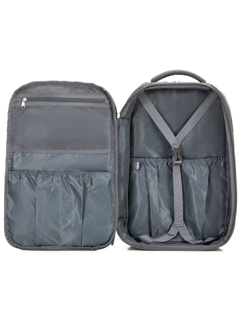 Plecak podróżny poszerzany Wittchen Free on Board 32 l - szary