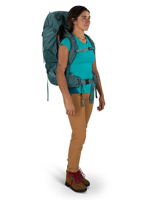 Trekkingowy plecak damski Osprey Renn 50 - dark charcoal / gray wolf