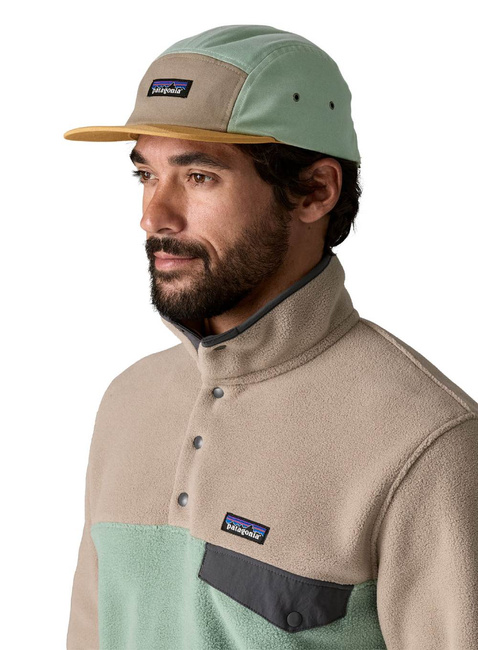 Czapka z daszkiem Patagonia P-6 Label Maclure Hat - ellwood green