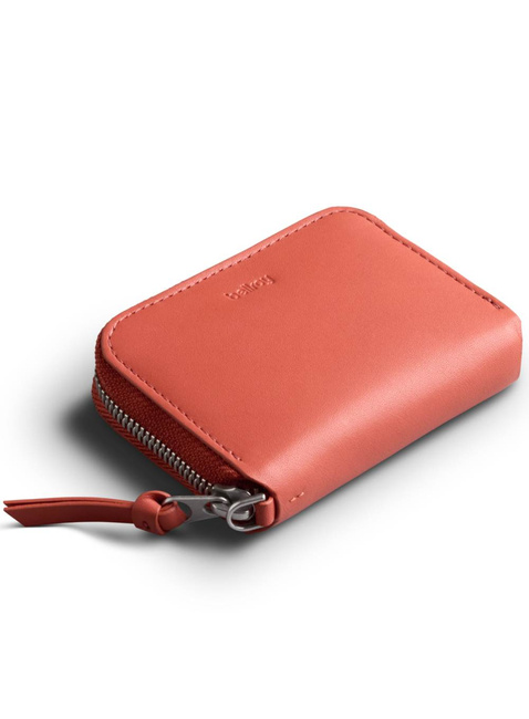 Skórzany portfel kieszonkowy Bellroy Folio Piccolo - blood orange