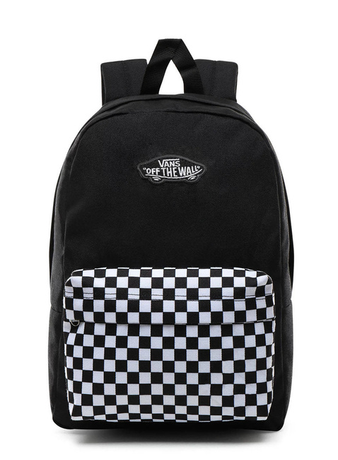 Plecak dziecięcy Vans New Skool 20 l - black/checkerboard