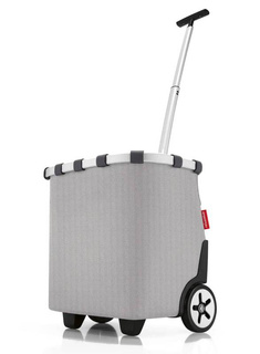 Wózek torba na zakupy Reisenthel Carrycruiser - herringbone grey