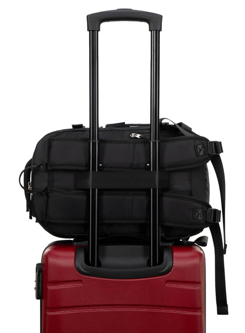 Plecak kabinowy z poszerzeniem Wittchen Free on Board 24 l - czarny