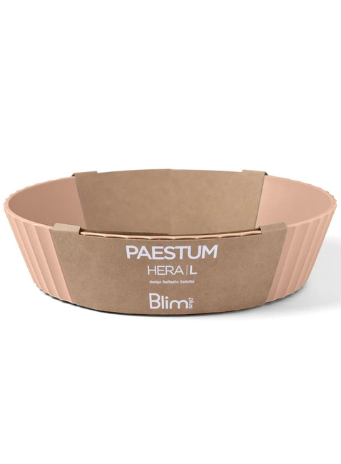 Miska okrągła duża Blim+ Hera L - pinka sand