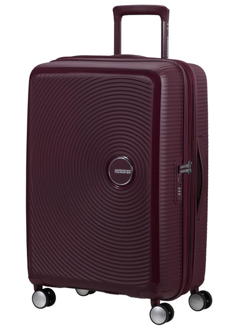 Walizka średnia American Tourister Soundbox EXP - wild cherry