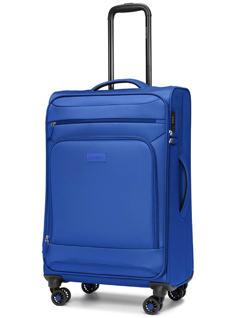 Walizka średnia Puccini Kos - niebieski