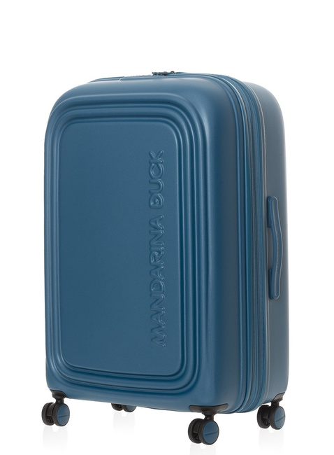 Walizka duża poszerzana Mandarina Duck Logoduck+ EXP - deep lagoon