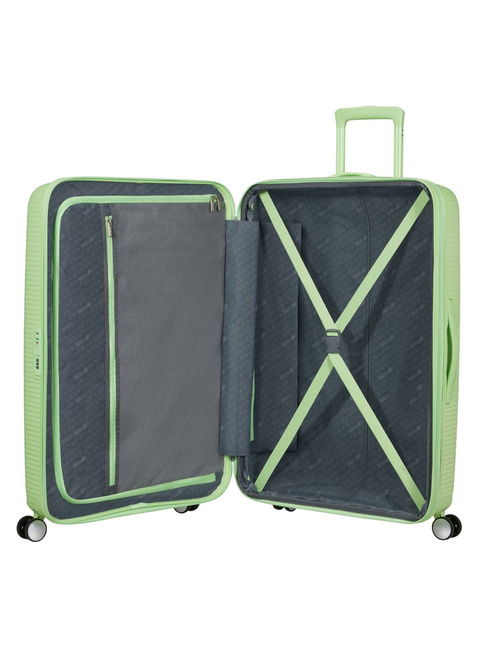 Walizka duża American Tourister SoundBox EXP - kiwi green