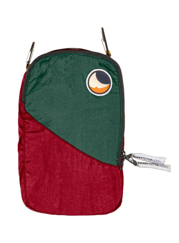 burgundy / dark green