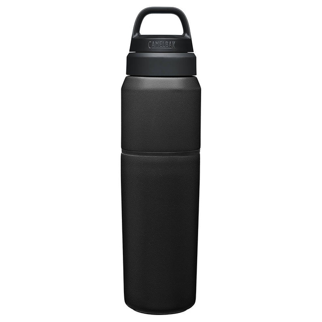 Termiczna butelka z kubkiem Camelbak MultiBev 0,65 l - black