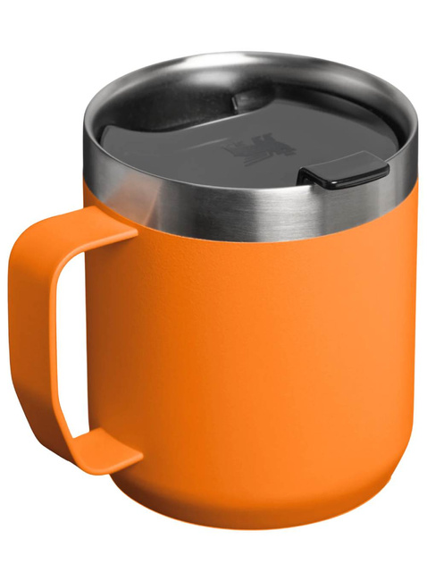 Kubek turystyczny z pokrywką Stanley Classic Legendary Camp Mug 0,35 l - goldenrod coral