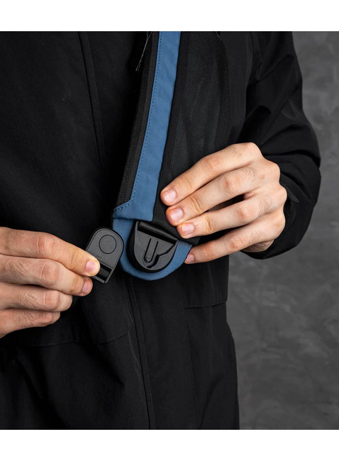 Plecak na jedno ramię Alpaka Metro Crossbody Left Shoulder Axoflux - blue