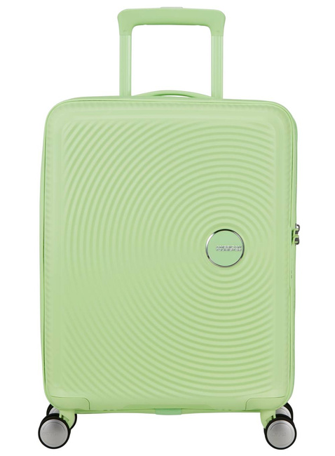 Walizka mała American Tourister Soundbox EXP - kiwi green