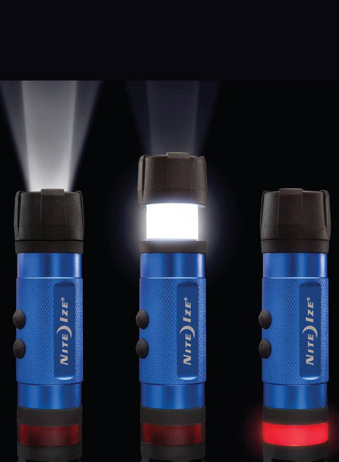 Latarka Nite Ize Radiant® 3in1™ LED Mini Flashlight - black