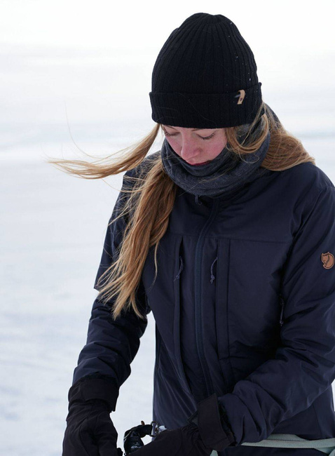 Czapka wełniana Fjallraven Byron Hat Thin - red oak