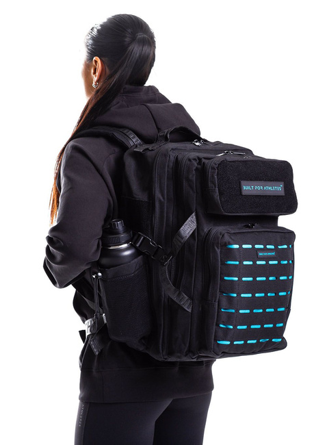 Plecak sportowy Built For Athletes Hero Large Backpack 45 l - black / aqua