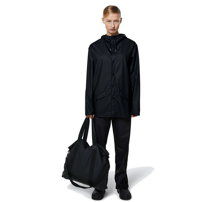 Duża torba miejska Rains Tote Bag - black