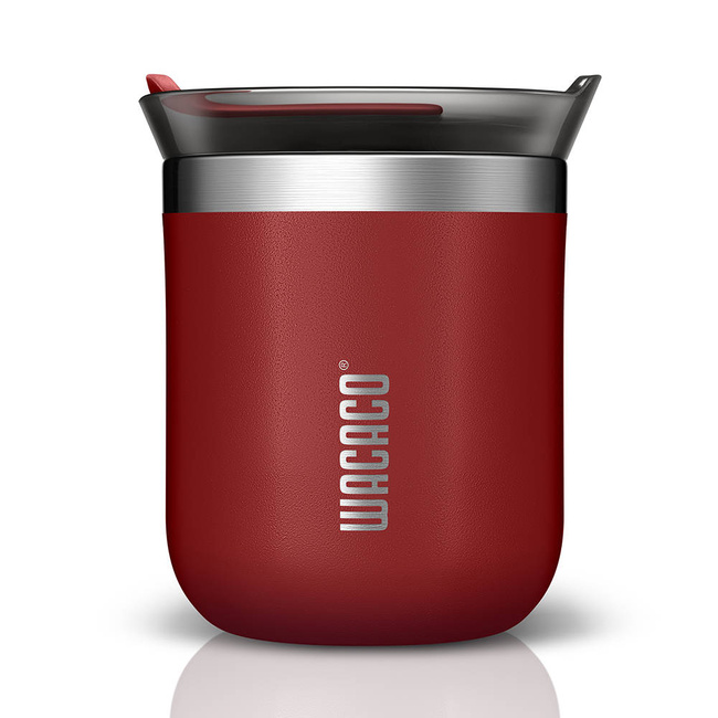 Kubek termiczny mały Wacaco Octaroma Classico 0,18 l - carmine red