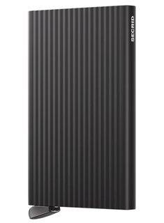 Etui na karty RFID Secrid Premium Cardprotector Fluted + - black