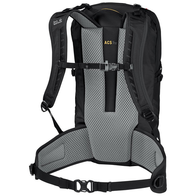 Plecak Jack Wolfskin Kingston 22 Pack Recco - black