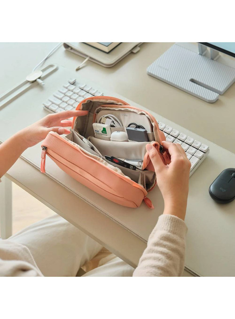 Organizery biurowe podróżne Orbitkey 2-in-1 Tech Pouch - rose
