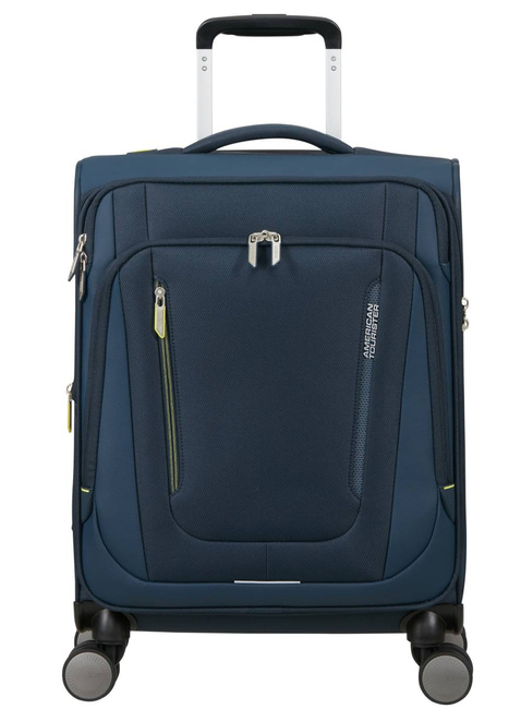 Walizka kabinowa American Tourister Wanderlite Spinner S EXP - dark navy