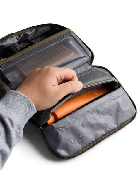 Kosmetyczka podróżna Bellroy Hanging Toiletry Kit - sea kelp