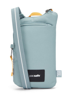 Saszetka antykradzieżowa na dokumenty Pacsafe Go Tech Crossbody - fresh mint