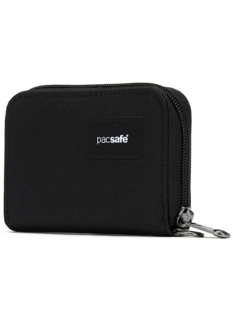 Portfel antykradzieżowy Pacsafe RFIDsafe Card Wallet - jet black