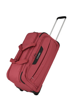 Torba podróżna na kółkach Travelite Skaii - czerwona