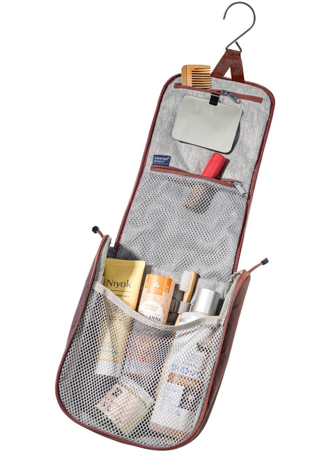 Kosmetyczka podróżna Deuter Wash Center I - caspia / raisin