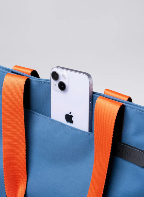 Torba miejska na zakupy Alpaka Elements Tote Medium - blue / orange