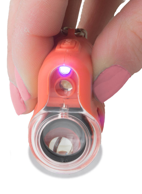 Mikroskop kieszonkowy Carson MikroMini 20x Pocket Mcroscope - lava orange