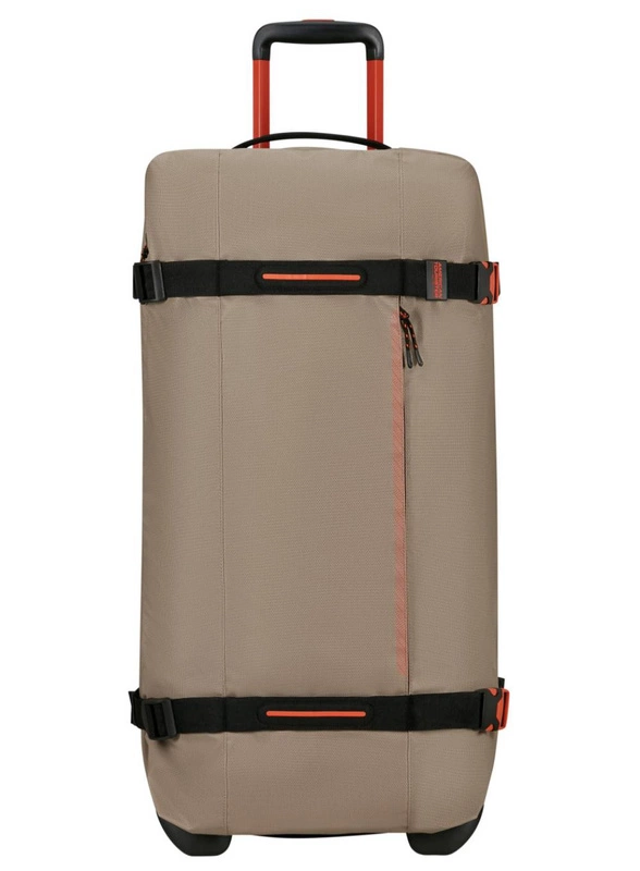 coated beige / orange