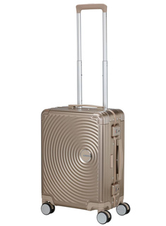Walizka mała American Tourister Soundbox Alu - bronze