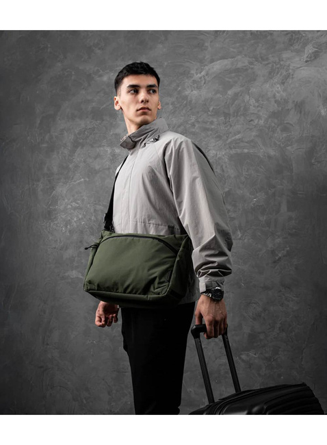 Torba miejska Alpaka Flight Satchel - green