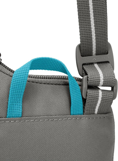Saszetka antykradzieżowa na dokumenty Pacsafe Go Tech Crossbody - stone