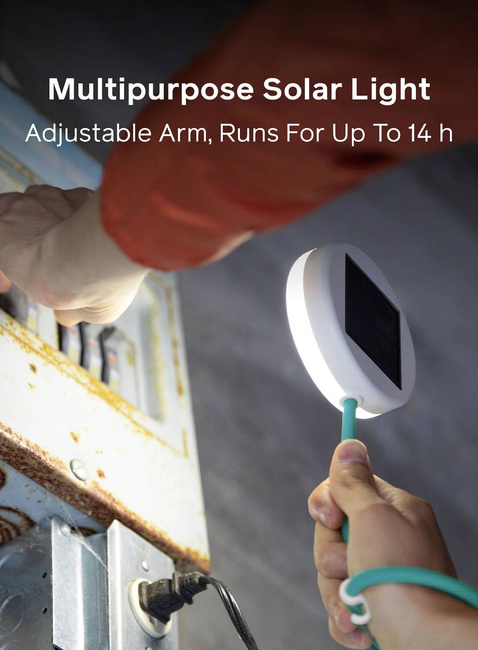 Uniwersalna lampa solarna BioLite Solar FlexLight - white