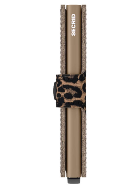 Portfel kieszonkowy Secrid Miniwallet Leo - beige