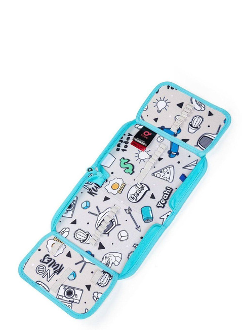 Piórnik dla chłopca z dwoma skrzydłami Topgal Penn - rower BMX