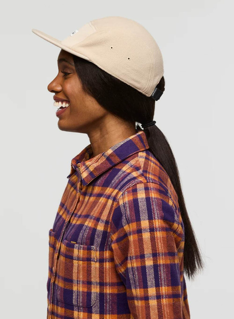 Czapka z daszkiem Cotopaxi Fleece 5-Panel Hat - fatigue / dune