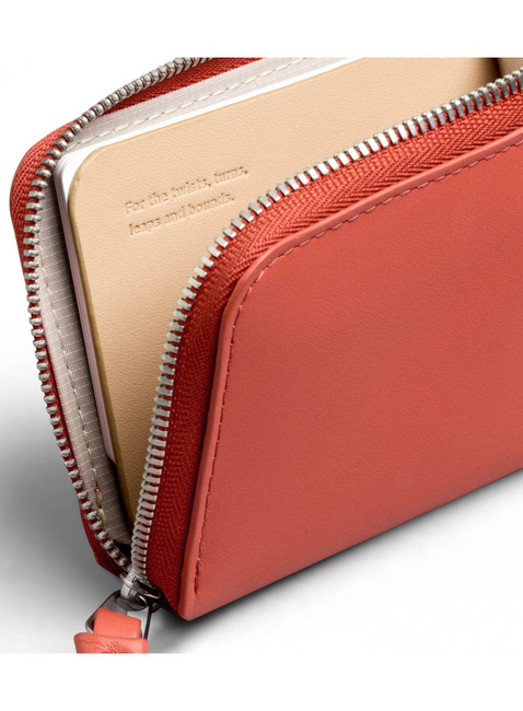 Skórzany portfel kieszonkowy Bellroy L-Pocket - blood orange