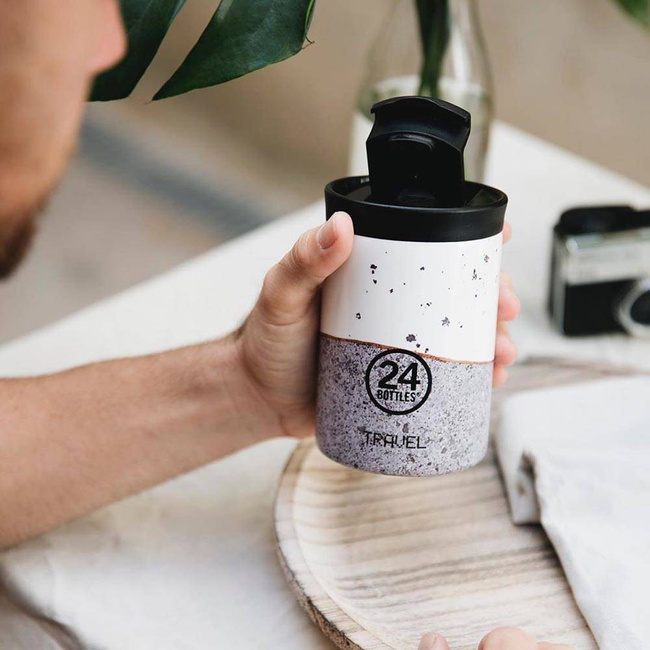 Podróżny kubek termiczny 24Bottles Travel Tumbler 350 ml - wabi