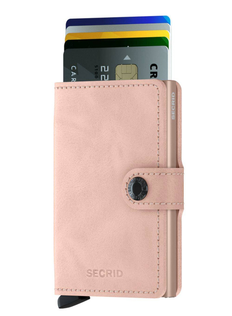 Portfel kieszonkowy Secrid Miniwallet Vintage - rose