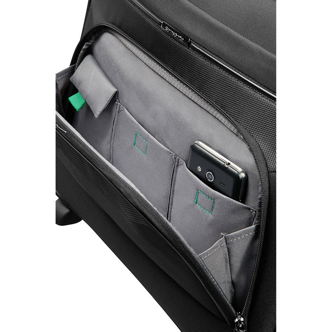 Walizka pilotka Samsonite Desklite Rolling Tote 15,6" - black