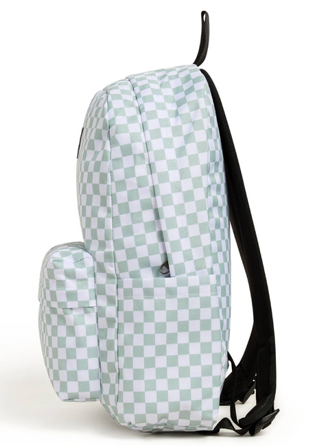 Plecak młodzieżowy Vans Old Skool Check Backpack - gray olive