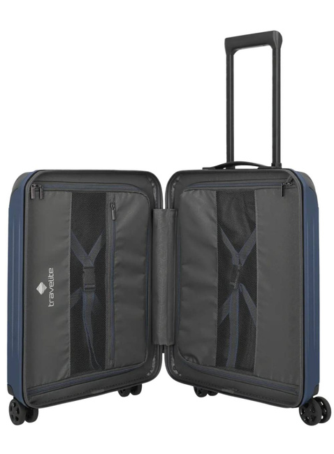 Walizka kabinowa Travelite Dynamiic - denim blue