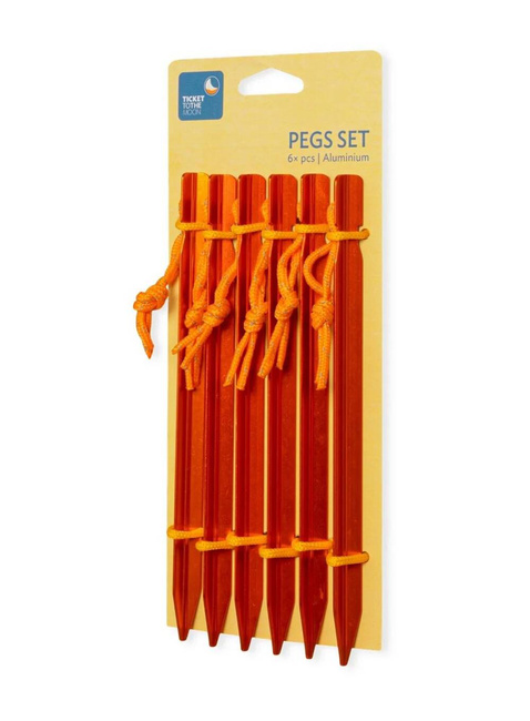 Śledzie do hamaka Ticket To The Moon Hammock Pegs - 6 sztuk