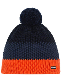 Czapka zimowa Eisbar Star Pompon - multicolored / dark blue / orange