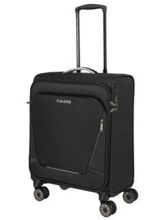 Walizka kabinowa Travelite Jetpack Max 4W Cabin - black